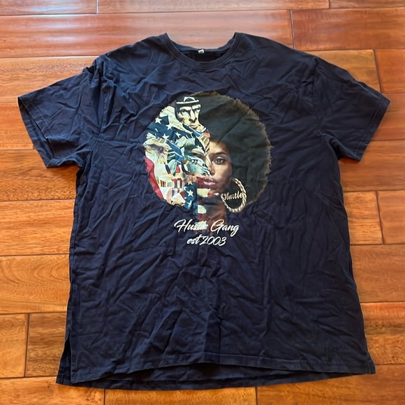 Hustle Gang Est. 2003 Black Tshirt Size 4XL - Picture 1 of 6